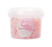 Isabelle Laurier - Confetis de baño para niños y adultos - Aditivo de baño con 98% de ingredientes naturales - Aroma rosa