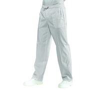 Isacco - Pantalones de trabajo unisex Robinson, color blanco Blanco M