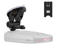 iSaddle Soporte para parabrisas para detector de radar Escort, soporte de ventosa para Escort Passport 9500 8500 7500 X80 X70 Solo S2 S3 S4/Beltronics Vector STi/Redline/Rocky Mountain Radar/w soporte