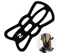 iSaddle Soportes de teléfono compatibles con soportes RAM X-Grip - Agarre elástico de goma X para motocicleta/bicicleta correa compatible con UN7 UN10 UN12 bandas de seguridad (2 unidades)