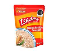 Isadora - Frijoles Refritos Peruanos - Formato Bolsa - 430g - Hechos en México - Sin conservantes - Ingredientes naturales - Listo para comer