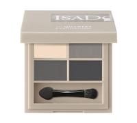 IsaDora Paleta de sombras de ojos Quartet - Paleta de sombras de ojos para maquillaje impecable - Vegano - Impresionante juego de maquillaje con cuatro sombras de ojos cada uno - 03 Smoky Eyes