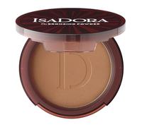 IsaDora The Bronzing Powder - Polvo bronceador prensado para un cutis natural besado por el sol con una fórmula de contorno construible - Maquillaje vegano libre de crueldad (49 Beach Tan)