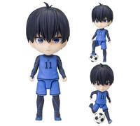 Isagi Yoichi Figura de Acción Estatua, Anime Mini Figurita 9 cm Linda Escultura de Dibujos Animados Regalos de Cumpleaños