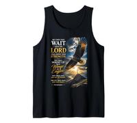 Isaiah 40:31 Wait on The Lord, Renew Strength Eagle Camiseta sin Mangas