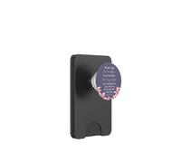Isaiah 41:10 Christian Bible Verse Faith Quote Lily Flower PopSockets PopWallet para MagSafe