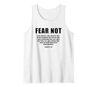Isaiah 41:10 Fear Not Bible Promise of Protection & Blessing Camiseta sin Mangas