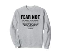 Isaiah 41:10 Fear Not Bible Promise of Protection & Blessing Sudadera