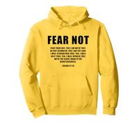Isaiah 41:10 Fear Not Bible Promise of Protection & Blessing Sudadera con Capucha