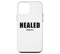 Isaiah 53:5 Bible Verse Promise of Healing and Health Faith Carcasa para iPhone 12 Mini