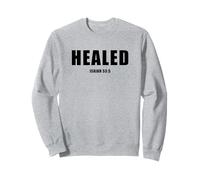 Isaiah 53:5 Bible Verse Promise of Healing and Health Faith Sudadera