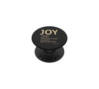 Isaías 12:3 Joy Christian Salvation KJV Diseño de versículo de la Biblia PopSockets PopGrip Adhesivo