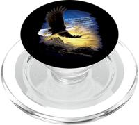 Isaías 40:31 Mount Up Wings as Eagles Verso bíblico Cristiano PopSockets PopGrip para MagSafe