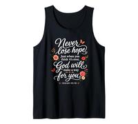 ISAÍAS 43 19 Nunca Pierdas LA Esperanza Que Dios Haga UN Camino para TI Camiseta sin Mangas