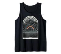 Isaías 43 2 Verso de la Biblia de fe Cristiana Rainbow Deep Waters Camiseta sin Mangas