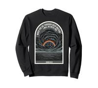 Isaías 43 2 Verso de la Biblia de fe Cristiana Rainbow Deep Waters Sudadera
