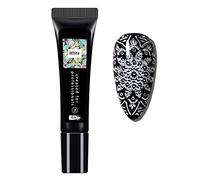 ISAKEN Esmaltes de Uñas en Stamping Gel, Esmalte Stamping Profesional 8ml para Estampar, Pegamento de Transferencia para Uñas, Regalos para Damas Y Niñas
