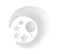 ISAKEN Fotografía Recién Nacida, Accesori Foto Bebé Recien Nacido, Luna Creciente Posando Cojín Y Estrellas Sesión de Fotos Posicionador Posando Almohada, Almohada para Bebé