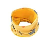 ISAKEN Pañuelo para bebé con forro polar para niños, calentador de cuello, bufandas para primavera, otoño, invierno, algodón, anillo en O, cuello cálido, pañuelo para el cuello para niños, niñas,