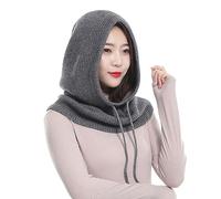 ISAKEN Pasamontañas Pasamontañas Capucha Multifuncional Pasamontañas De Motocicleta Pasamontañas De Invierno Pasamontañas para Mujer Gorro De Invierno para Correr, Montañismo en El Frío Invierno