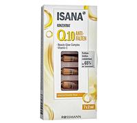 ISANA Concentrado antiarrugas Q10, 14 ml, 7 x 2 ml, para pieles exigentes, complejo protector antiedad y extracto de bayas de acaii, efecto antiarrugas demostrado.