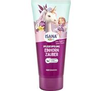 ISANA KIDS Acondicionador de unicornio mágico, tubo de 200 ml, desenredar el cabello y mejorar notablemente el peinado, con pantenol y aceite de sésamo