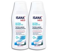 ISANA MED Loción corporal del Mar Muerto, 2 unidades de 250 ml, 2 unidades