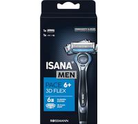 Isana MEN PACE 6 - Sistema de cuchillas de afeitar