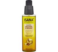 ISANA PROFESSIONAL Aceite capilar Argan Oil & Care, 100 ml Frasco - Cabello dañado y seco - el aceite de cuidado contiene aceite de argán y girasol