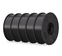 iSANMATE 5KG ASA Filamento 1.75mm, UV y Resistente a la Intemperie Filamento para Impresora 3D Perfecto para Piezas Funcionales de Exterior, Precisión Dimensional +/- 0.02mm, Bobina de 1KG x 5