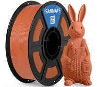 iSANMATE Filamento mate PLA de 1,75 mm, filamento PLA mate de alta velocidad de 1 kg (2,2 libras) para impresora 3D Bambu Lab, AMS, AMS Lite, precisión dimensional +/- 0,02 mm, 30-300 mm/s