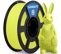 iSANMATE Filamento mate PLA de 1,75 mm, filamento PLA mate de alta velocidad de 1 kg (2,2 libras) para impresora 3D Bambu Lab, AMS, AMS Lite, precisión dimensional +/- 0,02 mm, 30-300 mm/s