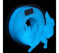 iSANMATE Filamento PLA 1.75 1kg, Glow in the Dark Azul PLA Filament para Impresora 3D, PLA Fosforescente Material Precisión +/- 0.03 mm