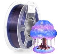 iSANMATE Filamento PL Transparente de Alta Velocidad, Precisión Dimensional +/- 0.02mm, Clear Filamento PLA Plus, Filamento 3D de Alta Eficiencia para Impresora de 1KG