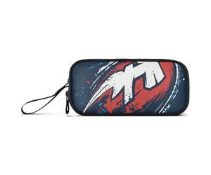 ISAOA American Football - Estuche para lápices de gran capacidad con 3 compartimentos, portátil, gran almacenamiento, para adolescentes, niños, niñas, adultos y estudiantes, Fútbol americano, Talla