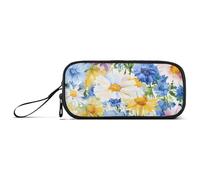 ISAOA Little Daisy - Estuche de acuarela de gran capacidad con 3 compartimentos, portátil, gran almacenamiento, para adolescentes, niños, niñas, adultos y estudiantes, Acuarela Little Daisy, Talla