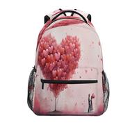 ISAOA Mochila escolar, mochila de viaje, mochila escolar, pareja enamorada, árbol para adolescentes, niñas y niños