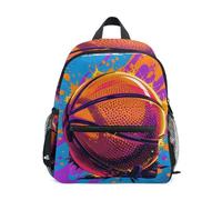ISAOA Mochila escolar pequeña con diseño de graffiti Pop Art para niños, mochila escolar para niños y niñas