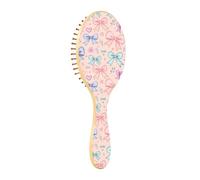 ISAOA Wet Brush - Cepillo desenredante para todo tipo de cabello, cerdas suaves que se deslizan a través de los enredos con facilidad de arco diferente para cabello húmedo y seco
