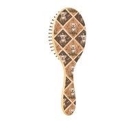ISAOA Wet Brush - Cepillo desenredante para todo tipo de cabello, cerdas suaves que se deslizan a través de los enredos con flor de koala de rejilla fácil para cabello húmedo y seco