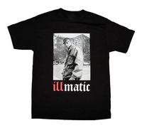 Isb Products Ill Street Blues Golden Era Real Hip Hop Illmatic Unisex 100% Cotton Short-Sleeve T-Shirts Black M