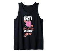 ISBN Thinking About You Diseño para niñas y mujeres Camiseta sin Mangas