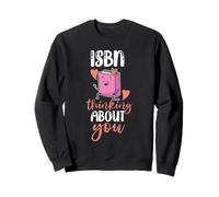 ISBN Thinking About You Diseño para niñas y mujeres Sudadera