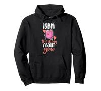 ISBN Thinking About You Diseño para niñas y mujeres Sudadera con Capucha