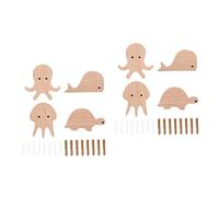 ISCBAFYX 1 Juego de Ganchos de Cabeza de Animal, Ganchos Decorativos, Colgador Multiusos, Adorno para Ganchos de Toallas, Ganchos para Abrigos de Animales, Ganchos para Llaves para Pared, Ganchos