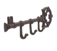 ISCBAFYX 1pc Gancho de Hierro Forjado Llave Montaje en Pared Perchero Colgador de Ropa montado en la Pared Sombrero Colgador de Pared Ganchos de Pared rústicos de Metal Perchero de Pared Ganchos