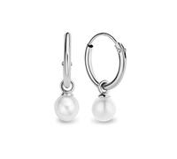 ISCBAFYX 2 Pendientes de Gota de Plata de Ley 925 de Lujo, Pendientes de Perlas para Mujer y niñas, Pendientes Colgantes Brincos orecchini joyería Fina yc630 (Color de la Joya: 2)