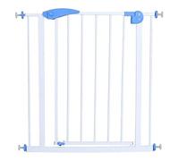 ISCBAFYX Barreras De Seguridad para Bebés, Rejilla De Protección para Patio De Juegos, Valla para Perros Y Mascotas para Escaleras, Barandilla, Montaje A Presión (Color: Azul, Tamaño: Ancho 103- Cm)