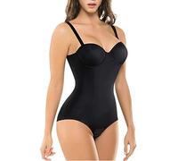 ISCBAFYX Body para Mujer Shapewear Control de Barriga Monos Tops Sin Mangas Camisola Cuerpo con Sujetador Incorporado