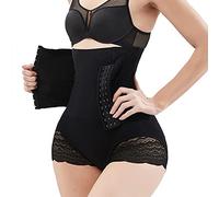 ISCBAFYX Bragas con Control de Barriga para Mujer, Pantalones de Cintura Alta, Ropa Moldeadora sin Costuras, Bragas posparto, Entrenador de Cintura